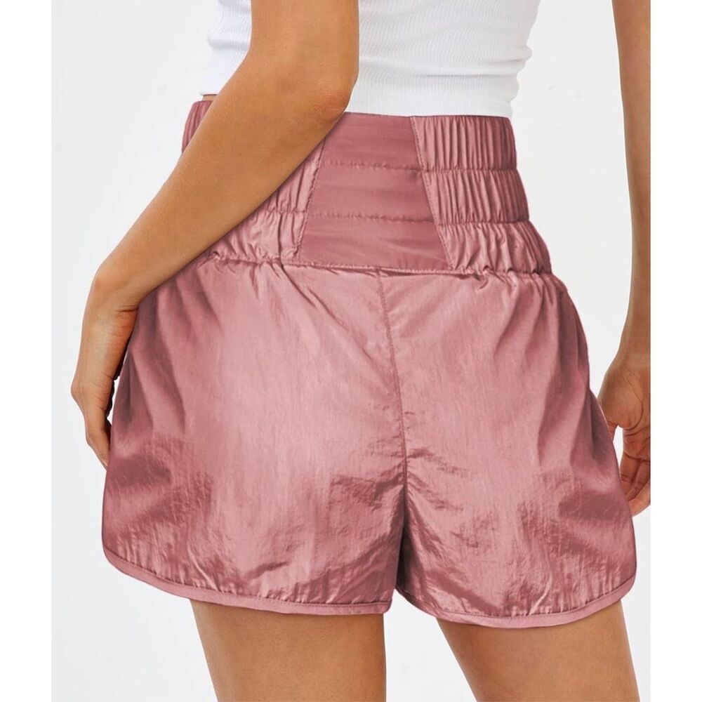 NEW Dragon Fit Running Shorts High Waisted Workout Shorts Athletic Yoga Shorts L - Picture 4 of 6